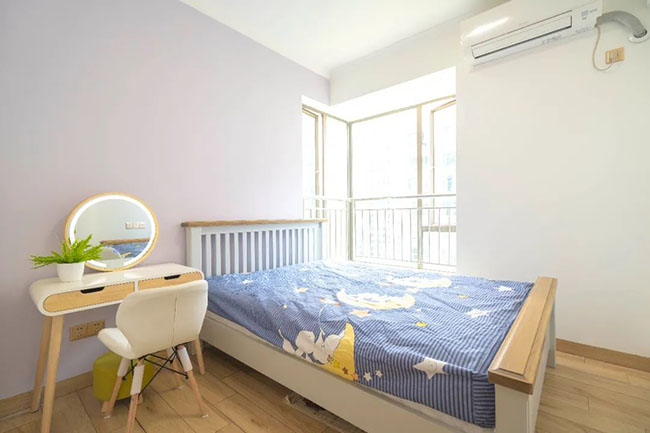 96㎡現(xiàn)代簡約三居室，原木風軟裝打造出日系現(xiàn)代簡約生活的優(yōu)雅與舒適